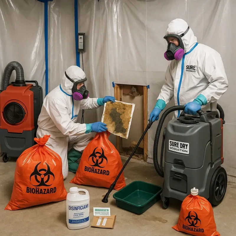 Contaminated Water Handling Protocols process in WaKeeney, KS