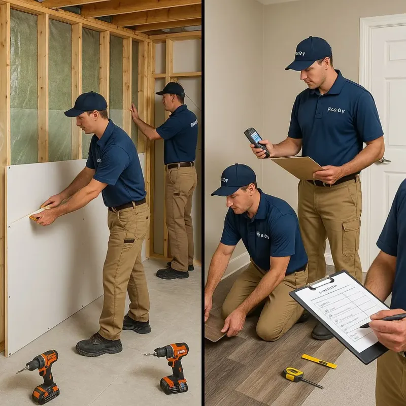 Repairs and Reconstruction process in WaKeeney, KS